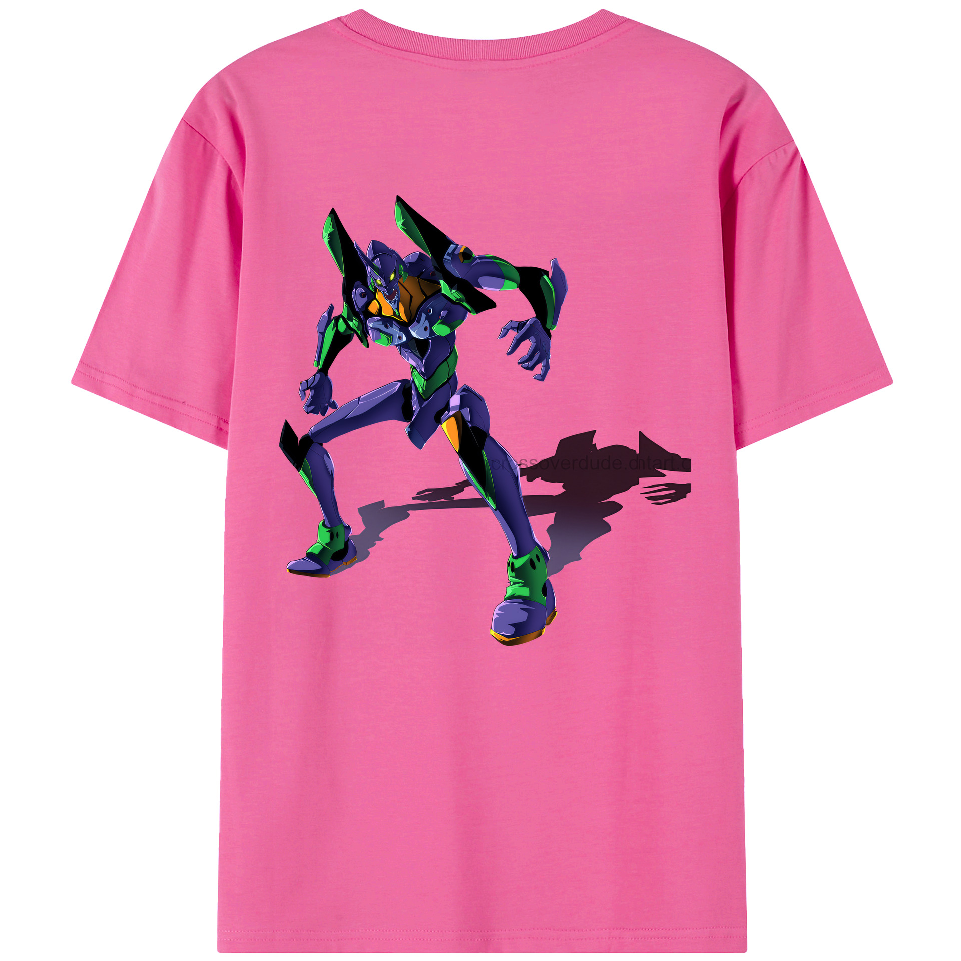 （画像用） EVA 新世紀エヴァンゲリオン レディース半袖Tシャツ(バックプリント)